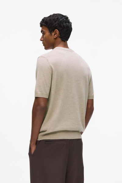 SVETER KARL LAGERFELD KL MERINO CREWNECK T-SHIRT - Fotografia č. 2