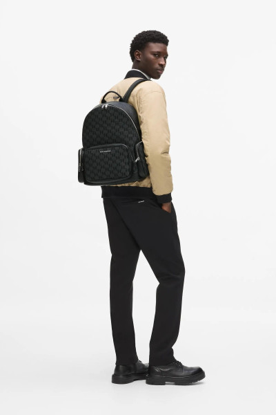 HÁTIZSÁK KARL LAGERFELD K/MONOGRAM JACQUARD BACKPACK - Kép 2