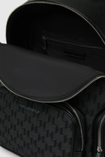 HÁTIZSÁK KARL LAGERFELD K/MONOGRAM JACQUARD BACKPACK - Kép 4