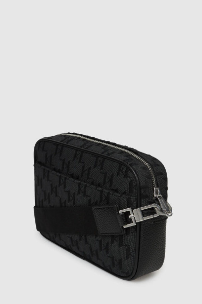 TÁSKA KARL LAGERFELD K/MONOGRAM JACQUARD CAMERA BAG - Kép 3