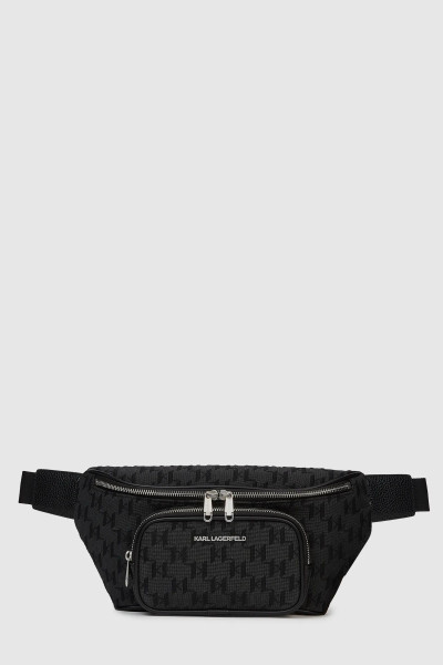 ĽADVINKA KARL LAGERFELD K/MONOGRAM JACQUARD BUMBAG - Fotografia č. 1