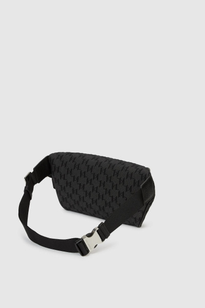 ĽADVINKA KARL LAGERFELD K/MONOGRAM JACQUARD BUMBAG - Fotografia č. 3