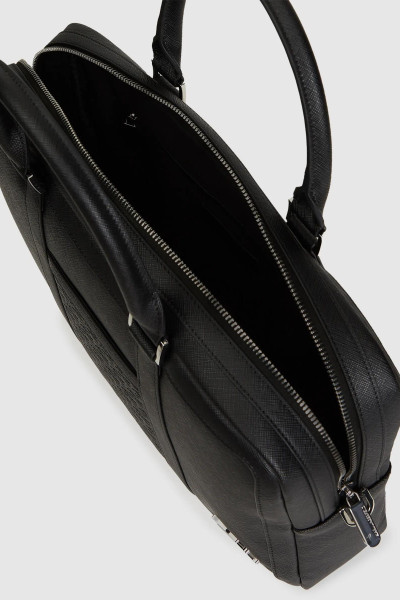 LAPTOP TÁSKA KARL LAGERFELD K/AUTOGRAPH PANEL BRIEFCASE - Kép 4