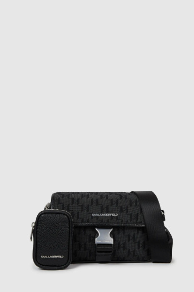 TÁSKA KARL LAGERFELD K/MONOGRAM JACQUARD MESSENGER - Kép 1