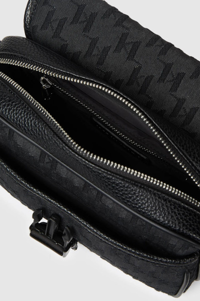 TÁSKA KARL LAGERFELD K/MONOGRAM JACQUARD MESSENGER - Kép 4