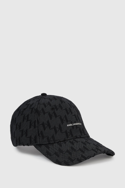 SAPKA KARL LAGERFELD K/MONOGRAM JACQUARD CAP - Kép 1