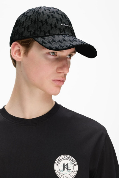 SAPKA KARL LAGERFELD K/MONOGRAM JACQUARD CAP - Kép 2