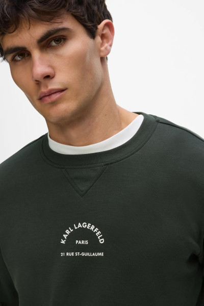 MELEGÍTŐ FELSŐ KARL LAGERFELD RSG LOUNGE SWEATSHIRT - Kép 4
