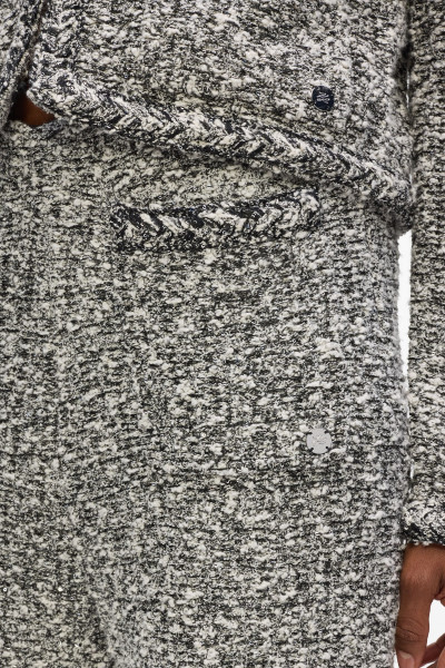 NADRÁG KARL LAGERFELD BOUCLE KNIT PANTS - Kép 4