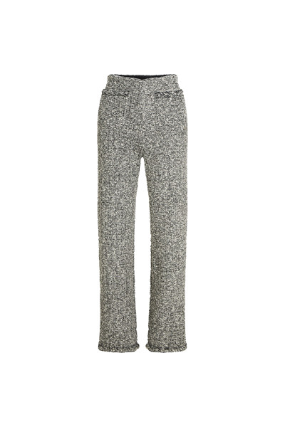 NADRÁG KARL LAGERFELD BOUCLE KNIT PANTS - Kép 5