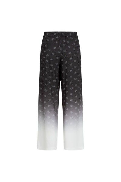 NADRÁG KARL LAGERFELD PRINTED FLUID PANTS - Kép 2