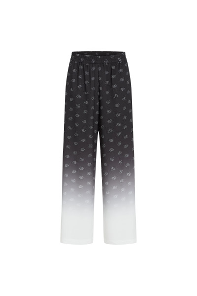 NADRÁG KARL LAGERFELD PRINTED FLUID PANTS - Kép 1