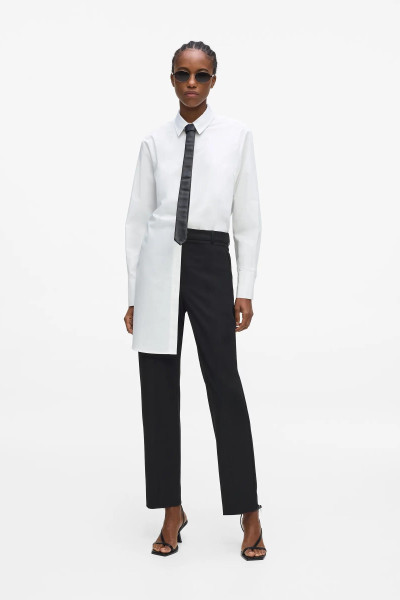 KOŠEĽA KARL LAGERFELD SIGNATURE POPLIN TUNIC - Fotografia č. 3