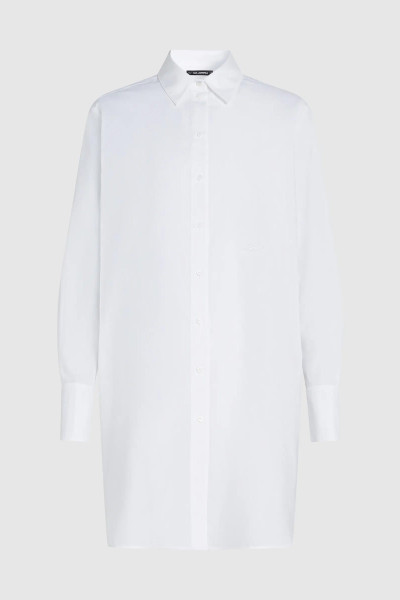 KOŠEĽA KARL LAGERFELD SIGNATURE POPLIN TUNIC - Fotografia č. 5