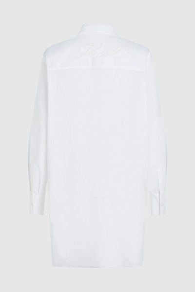 KOŠEĽA KARL LAGERFELD SIGNATURE POPLIN TUNIC - Fotografia č. 6