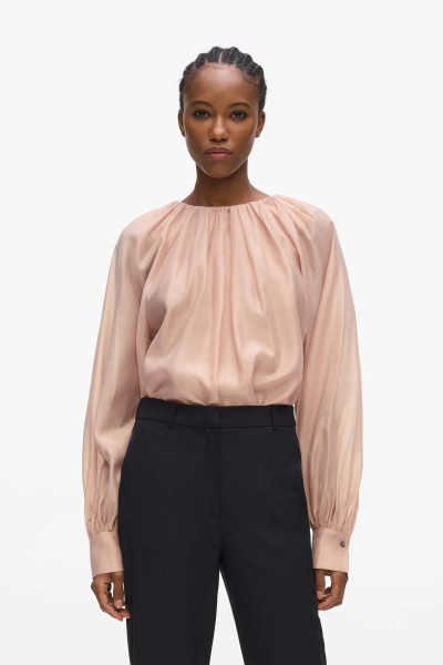 BLÚZKA KARL LAGERFELD FLUID BLOUSE - Fotografia č. 1