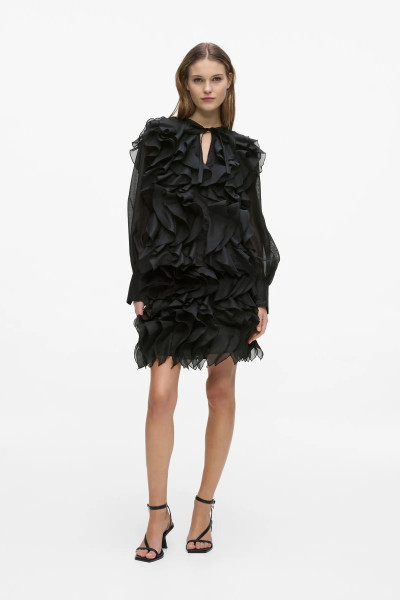 BLÚZKA KARL LAGERFELD RUFFLE BLOUSE - Fotografia č. 4