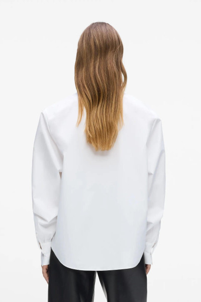 ING KARL LAGERFELD VOLUME SLEEVE POPLIN SHIRT - Kép 2