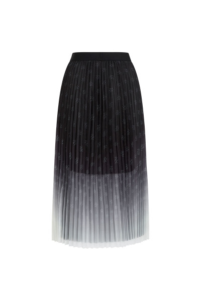 SUKŇA KARL LAGERFELD PLEATED MESH SKIRT - Fotografia č. 2
