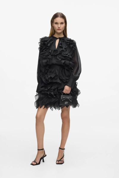 SZOKNYA KARL LAGERFELD RUFFLE SKIRT - Kép 1