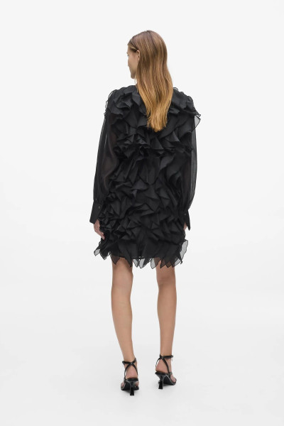 SZOKNYA KARL LAGERFELD RUFFLE SKIRT - Kép 2