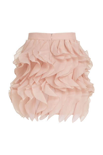 SZOKNYA KARL LAGERFELD RUFFLE SKIRT - Kép 2