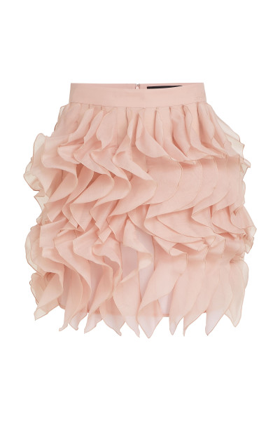 SZOKNYA KARL LAGERFELD RUFFLE SKIRT - Kép 1