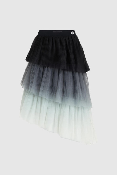 SZOKNYA KARL LAGERFELD ASYMMETRIC TULLE SKIRT - Kép 5