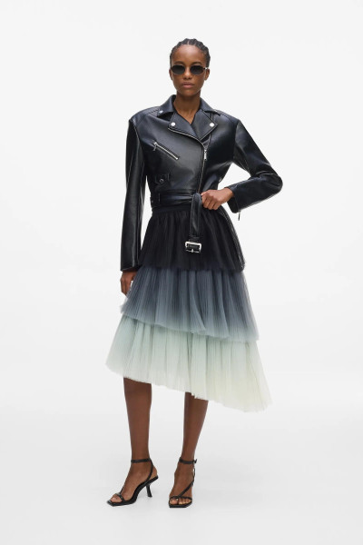 SZOKNYA KARL LAGERFELD ASYMMETRIC TULLE SKIRT - Kép 3