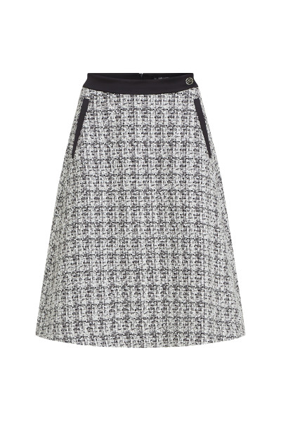SUKŇA KARL LAGERFELD BOUCLE SKIRT - Fotografia č. 1
