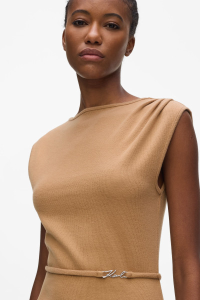 RUHA KARL LAGERFELD JERSEY DAY DRESS - Kép 4
