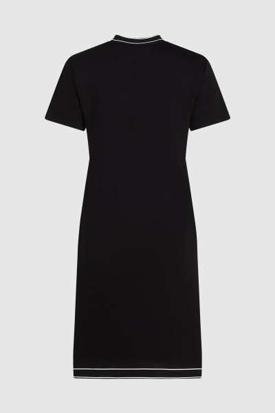 RUHA KARL LAGERFELD LOGO JERSEY DRESS - Kép 6