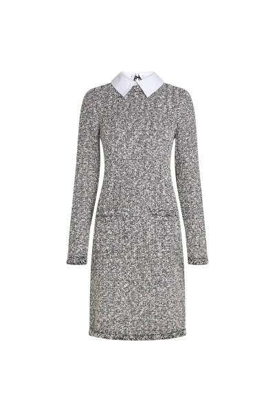 RUHA KARL LAGERFELD KNIT BOUCLE DRESS - Kép 1
