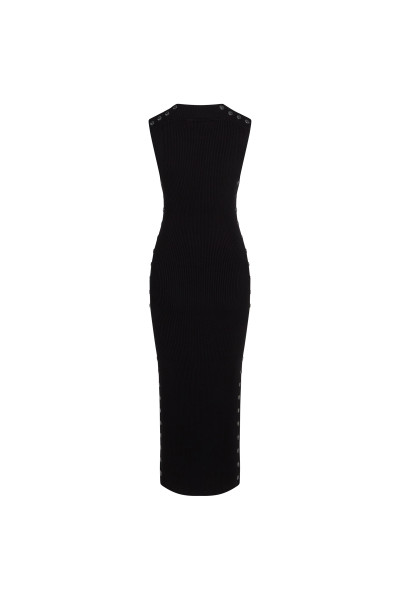 RUHA KARL LAGERFELD STUD DETAIL DRESS - Kép 2