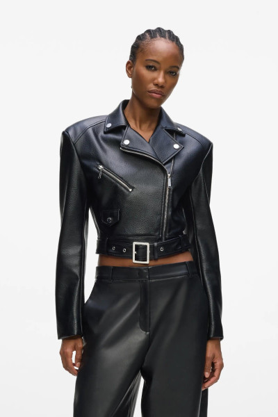 BUNDA KARL LAGERFELD FAUX LEATHER BIKER JACKET - Fotografia č. 1