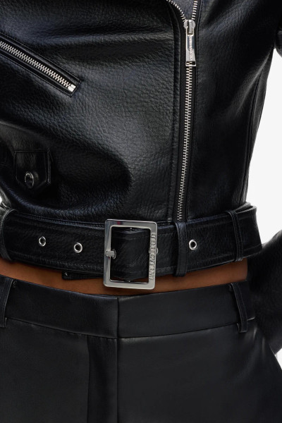 BUNDA KARL LAGERFELD FAUX LEATHER BIKER JACKET - Fotografia č. 5