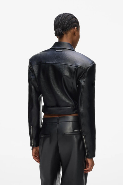 BUNDA KARL LAGERFELD FAUX LEATHER BIKER JACKET - Fotografia č. 2