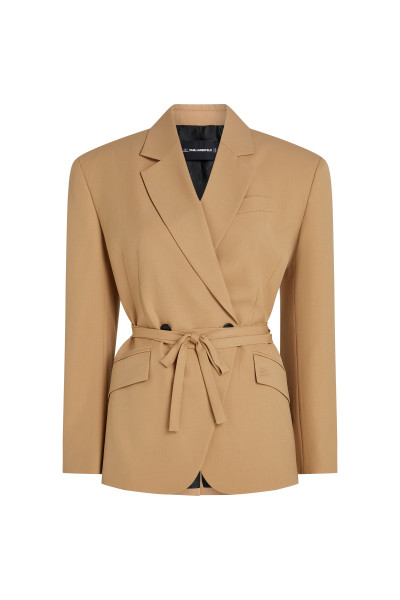 ZAKÓ KARL LAGERFELD TIE WAIST JACKET - Kép 5