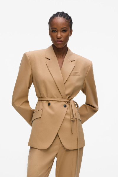 ZAKÓ KARL LAGERFELD TIE WAIST JACKET - Kép 1