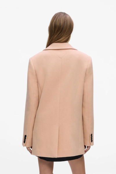 KABÁT KARL LAGERFELD SHORT SOFT WOOL COAT - Kép 2