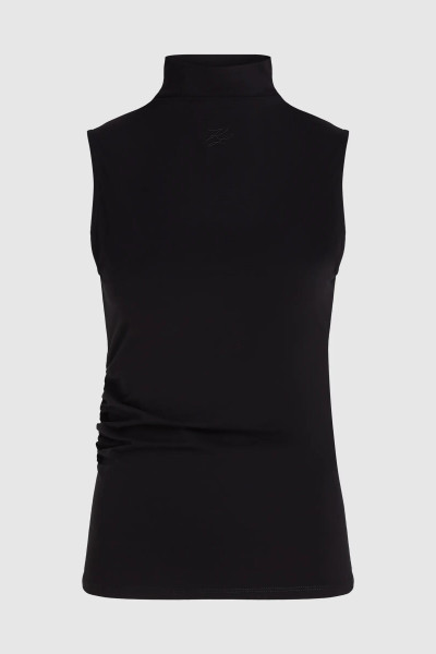 TOP KARL LAGERFELD MOCK NECK TANK TOP - Kép 5