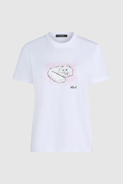 PÓLÓ KARL LAGERFELD PORTRAIT REGULAR T-SHIRT - Kép 5