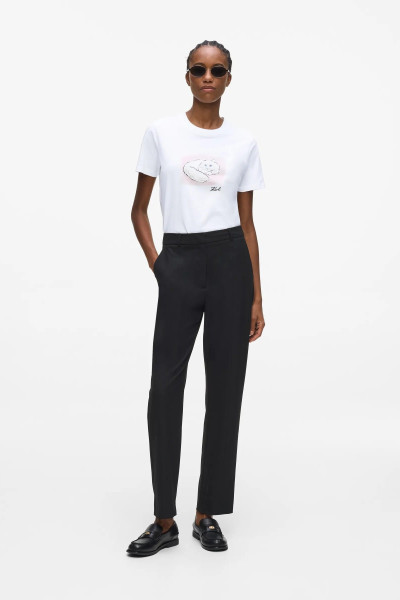 PÓLÓ KARL LAGERFELD PORTRAIT REGULAR T-SHIRT - Kép 3