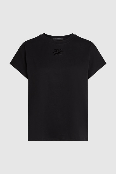 PÓLÓ KARL LAGERFELD KL LOGO T-SHIRT - Kép 5