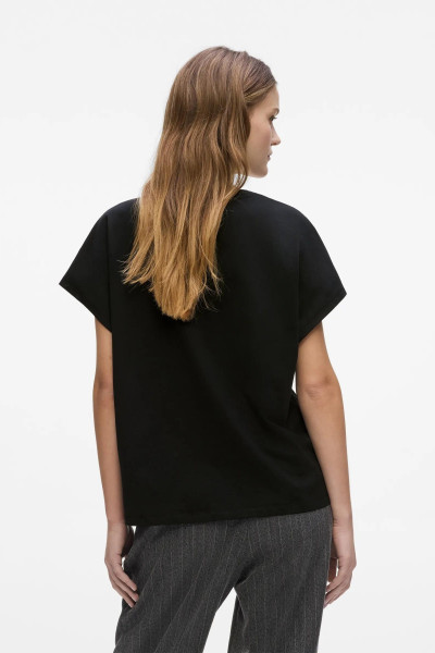 PÓLÓ KARL LAGERFELD KL LOGO T-SHIRT - Kép 2