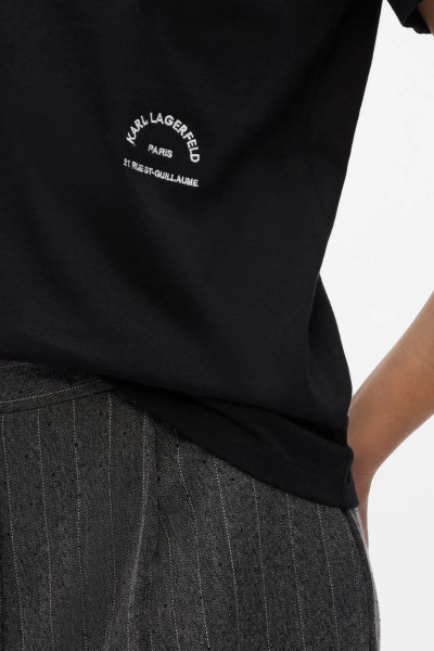 PÓLÓ KARL LAGERFELD RSG REGULAR T-SHIRT - Kép 4