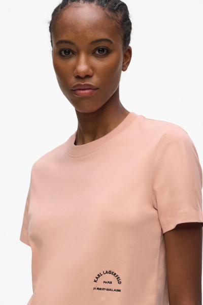 PÓLÓ KARL LAGERFELD RSG REGULAR T-SHIRT - Kép 4