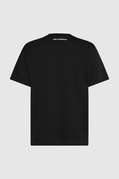 PÓLÓ KARL LAGERFELD KARL BOUCLE T-SHIRT - Kép 6
