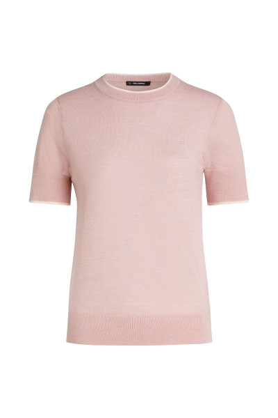 SVETER KARL LAGERFELD ESSENTIAL MERINO WOOL SSLV TEE - Fotografia č. 4