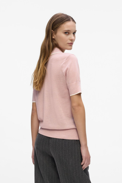 SVETER KARL LAGERFELD ESSENTIAL MERINO WOOL POLO - Fotografia č. 2